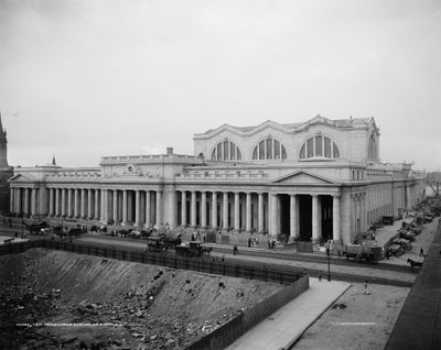 New Pennsylvania Station, New York, N.Y., c.1904-20 by Detroit Publishing Co.